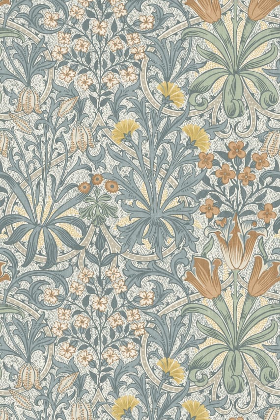 WOODLAND WEEDS sininen